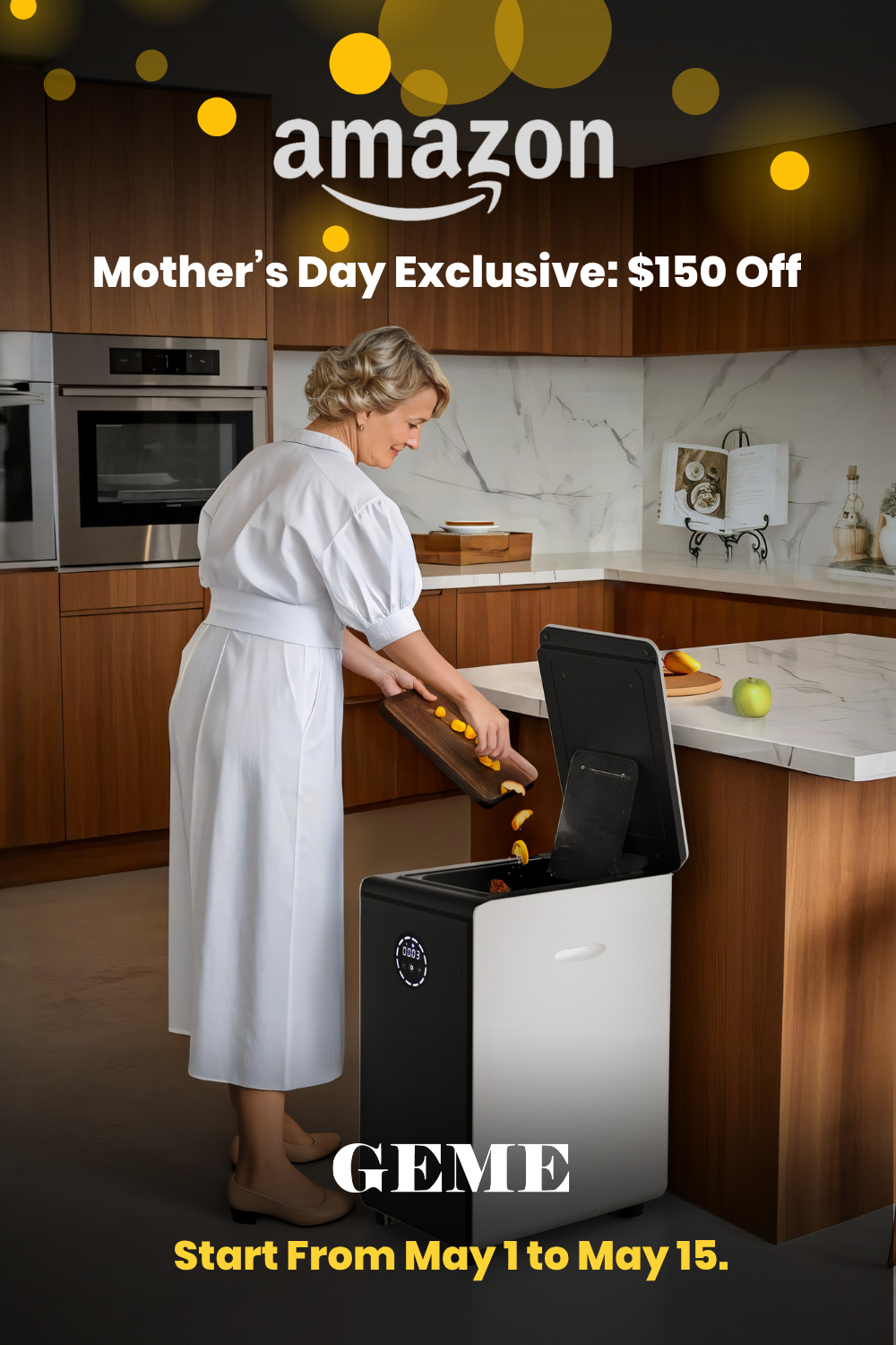 GEME Composter Discount: Save $150 For Mother's Day 2026